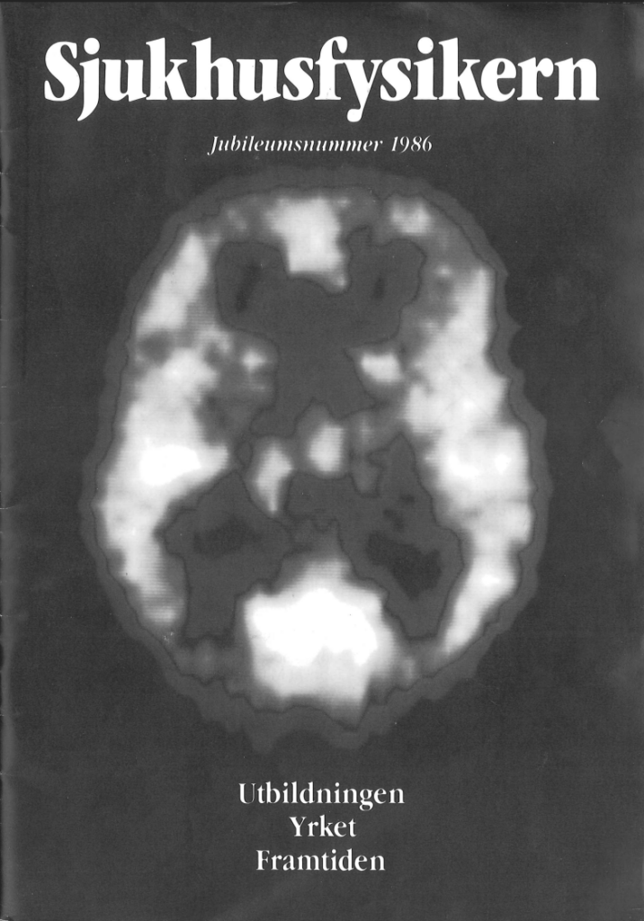 Sjukhusfysikern Nr 3 1986