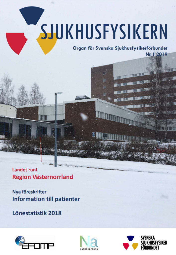 Sjukhusfysikern Nr 1 2019